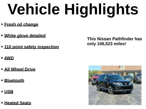 Used 2017 Nissan Pathfinder Platinum w/ Family Entertainment Package AWD/4WD image 11