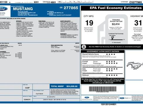 Used 2012 Ford Mustang Coupe image 3