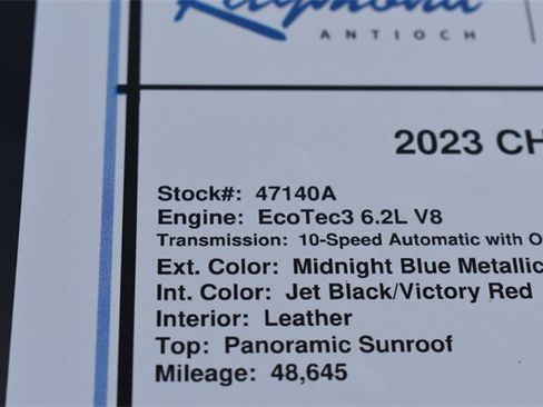 Certified 2023 Chevrolet Suburban RST w/ Sport Performance Package image 42