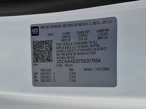 Used 2025 Chevrolet Silverado 1500 W/T RWD image 28