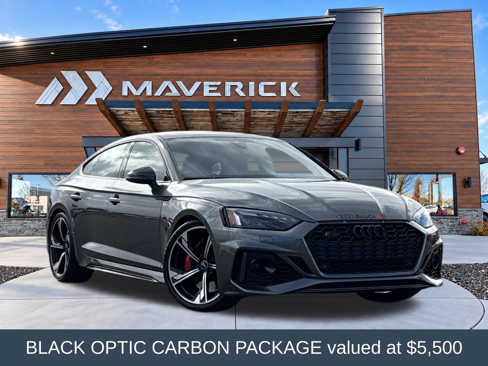 Used 2022 Audi RS 5 Sportback w/ Black Optic Carbon Package AWD/4WD image 1