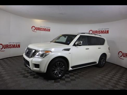 Used 2019 Nissan Armada Platinum w/ Captain's Chairs Package AWD/4WD image 5