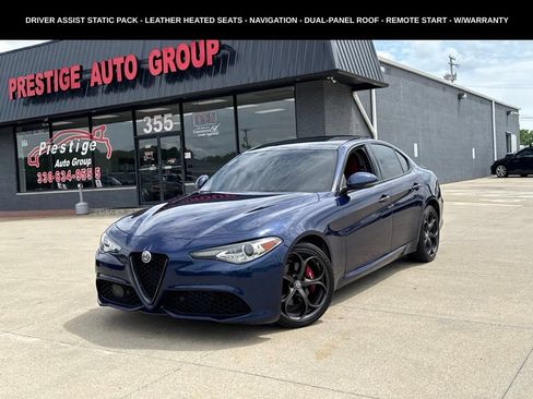 Used 2019 Alfa Romeo Giulia Ti Sport w/ Quick Order Package 22S Sport AWD/4WD image 2