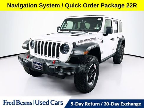 Used 2022 Jeep Wrangler Unlimited Rubicon w/ LED Lighting Group AWD/4WD image 3