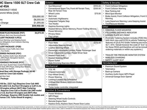 Used 2019 GMC Sierra 1500 SLT w/ SLT Premium Plus Package image 4