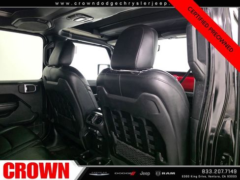 Certified 2021 Jeep Wrangler Unlimited Rubicon AWD/4WD image 15