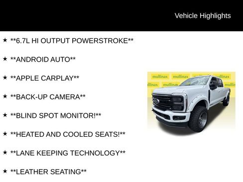 Certified 2025 Ford F350 Platinum w/ FX4 Off-Road Package AWD/4WD image 6