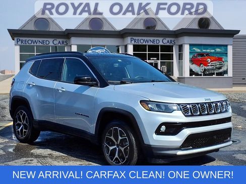 Used 2025 Jeep Compass Limited AWD/4WD image 1
