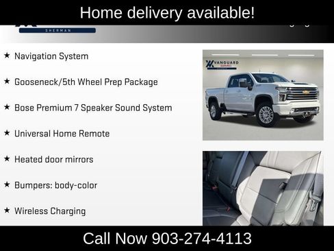 Used 2021 Chevrolet Silverado 3500 High Country w/ Z71 Off-Road Package AWD/4WD image 8