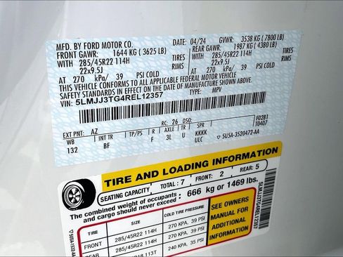 New 2024 Lincoln Navigator L Black Label image 13