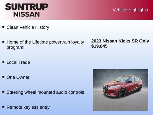 Used 2023 Nissan Kicks SR image 8