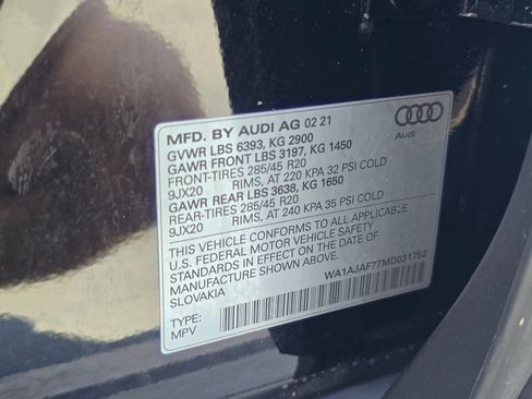 Used 2021 Audi Q7 2.0T Premium w/ Convenience Package AWD/4WD image 38