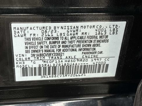 Used 2024 Nissan Sentra SV w/ All-Weather Package FWD image 26