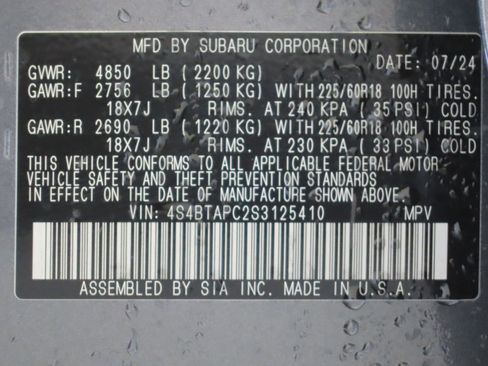 Used 2025 Subaru Outback Touring w/ Tech Package 2 image 31