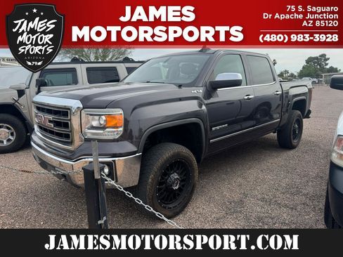 Used 2015 GMC Sierra 1500 SLT w/ SLT Crew Cab Value Package image 1