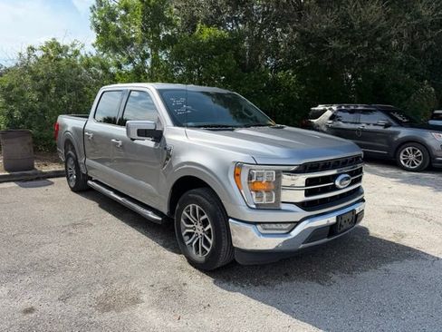 Used 2021 Ford F150 Lariat w/ Tow Technology Package RWD image 2