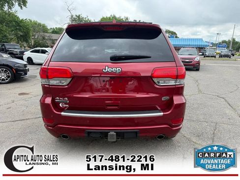 Used 2015 Jeep Grand Cherokee Overland w/ Advanced Technology Group AWD/4WD image 7