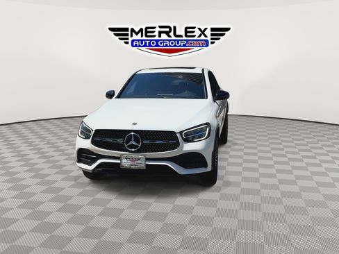 Used 2020 Mercedes-Benz GLC 300 4MATIC Coupe w/ AMG Line image 3