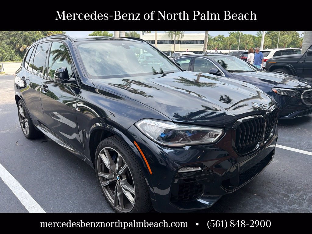 Used 2021 BMW X5 M50i w/ Executive Package AWD/4WD image 3
