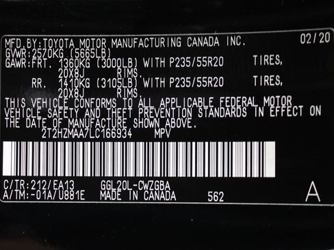 Used 2020 Lexus RX 350 Premium w/ Premium Package image 92