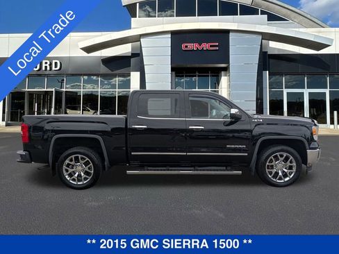 Used 2015 GMC Sierra 1500 SLT w/ SLT Crew Cab Value Package image 3