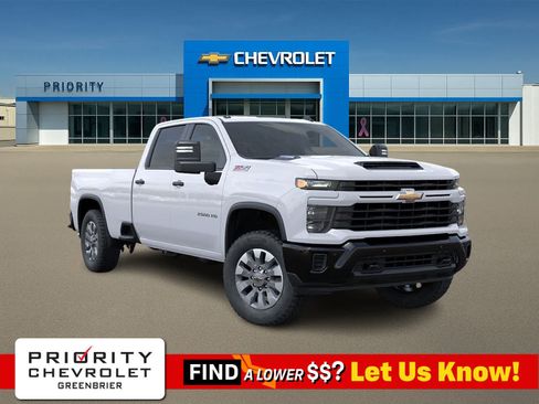 New 2026 Chevrolet Silverado 2500 Custom w/ Custom Value Package AWD/4WD image 1