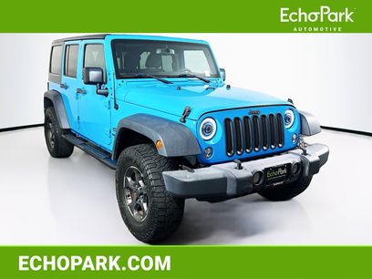 Used 2017 Jeep Wrangler Unlimited Sport w/ Quick Order Package 24S