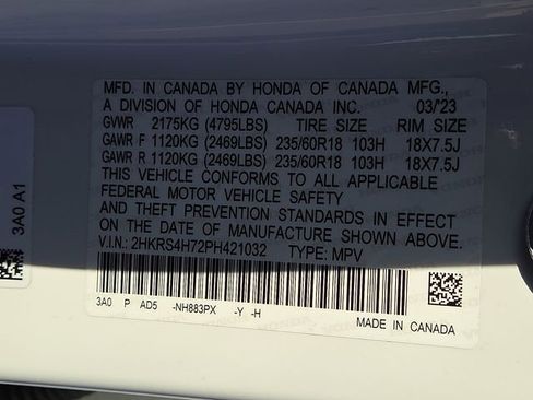 Certified 2023 Honda CR-V EX-L image 27