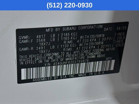 Used 2025 Subaru Crosstrek 2.5i Sport w/ Crosstrek Mirror Package image 41