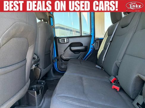 Used 2022 Jeep Wrangler Unlimited Sport AWD/4WD image 22