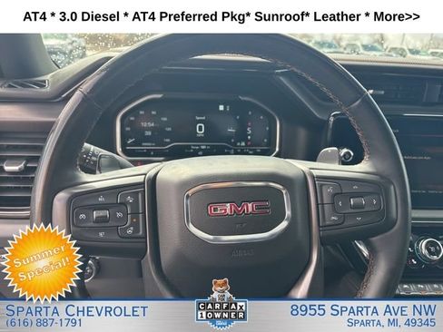 Used 2023 GMC Sierra 1500 AT4 w/ AT4 Preferred Package AWD/4WD image 14