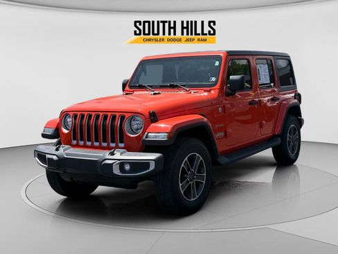 Used 2023 Jeep Wrangler Unlimited Sahara AWD/4WD image 1