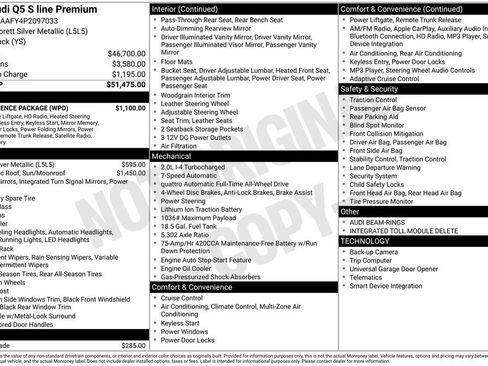 Used 2023 Audi Q5 2.0T Premium w/ Convenience Package image 3