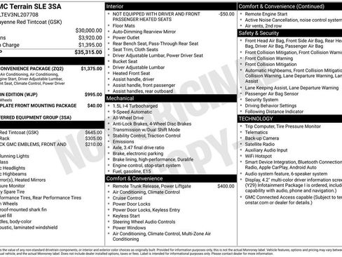 Used 2022 GMC Terrain SLE w/ Driver Convenience Package AWD/4WD image 2