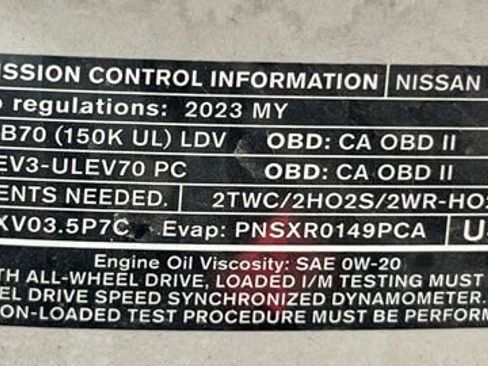 Used 2023 Nissan Murano SV AWD/4WD image 22