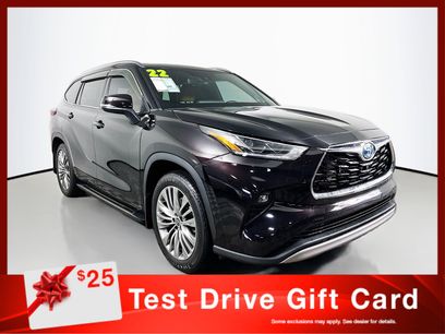 Used 2022 Toyota Highlander Platinum