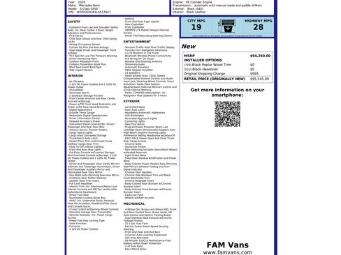 Used 2020 Mercedes-Benz S 450 Sedan image 7