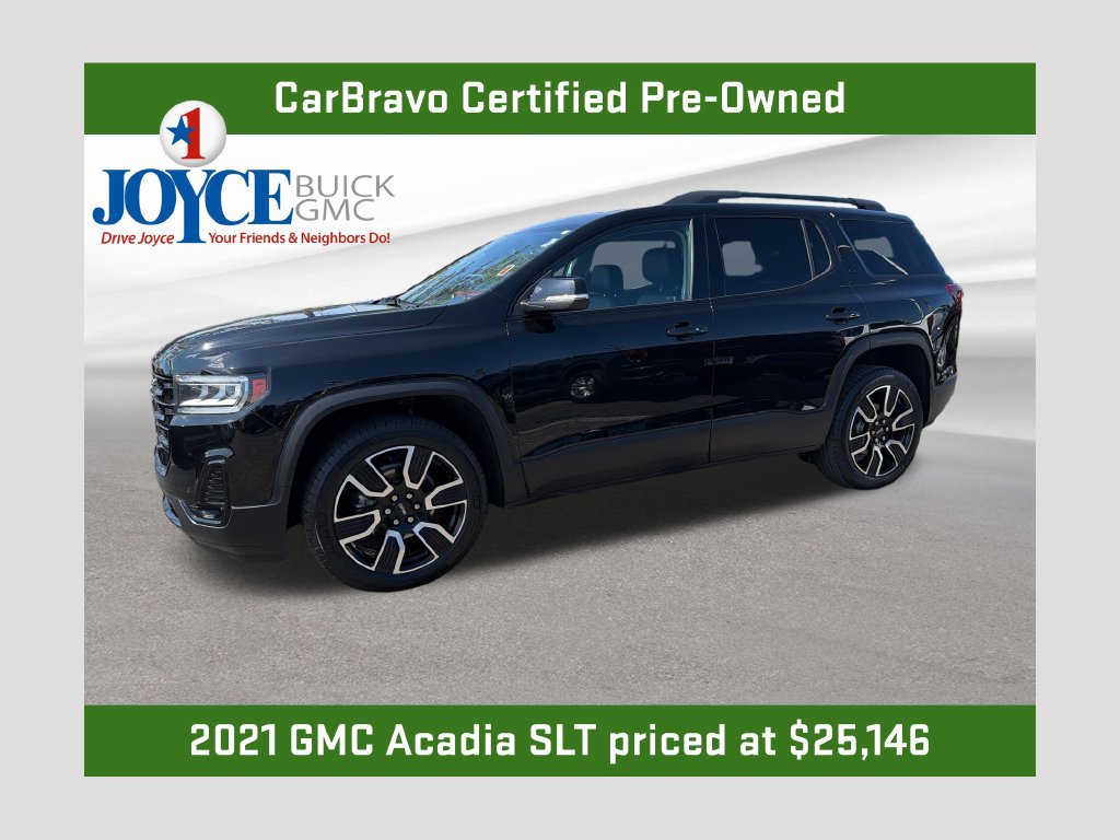 Certified 2021 GMC Acadia SLT w/ Elevation Edition FWD 360° Tour