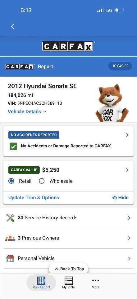 Used 2012 Hyundai Sonata SE w/ Navigation & Sunroof Pkg FWD image 21