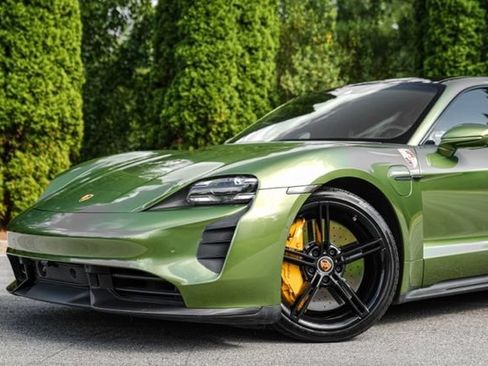 Used 2020 Porsche Taycan Turbo S AWD/4WD image 3