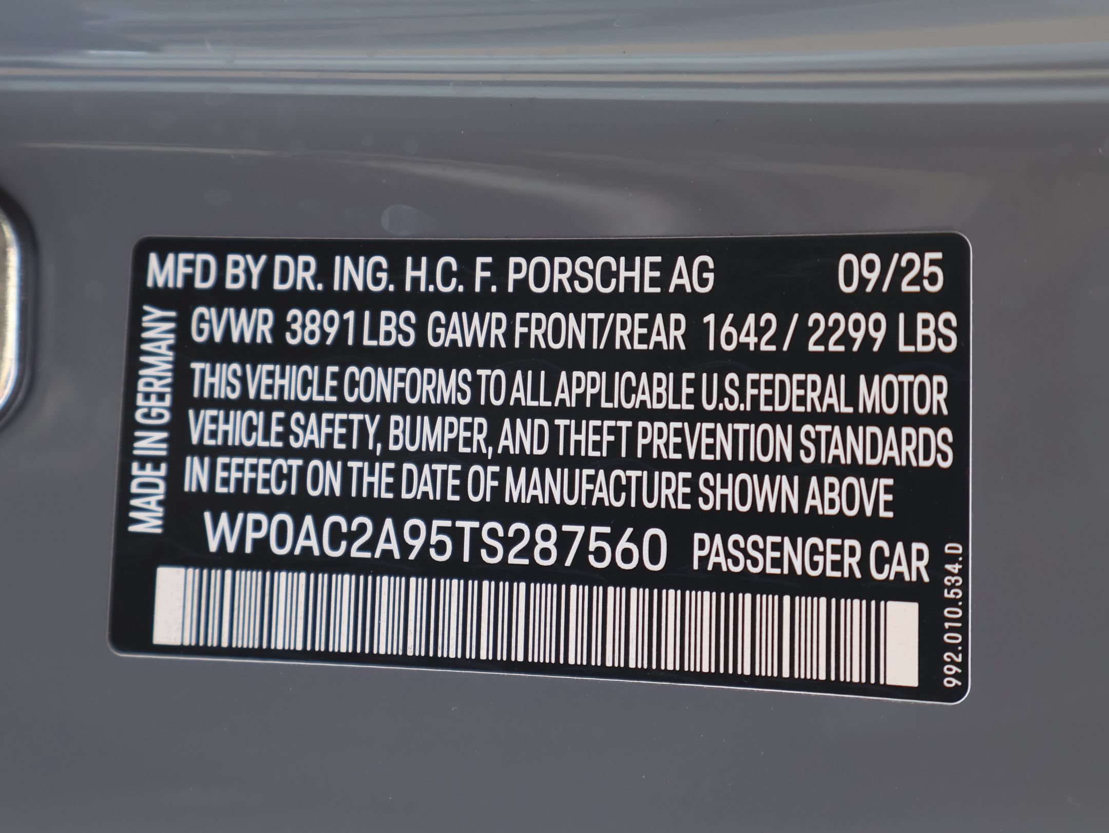 Certified 2026 Porsche 911 GT3 RWD image 33