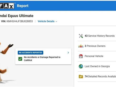 Used 2011 Hyundai Equus Ultimate RWD image 14