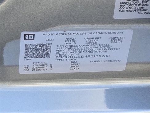 Used 2023 Chevrolet Silverado 1500 LTZ image 17