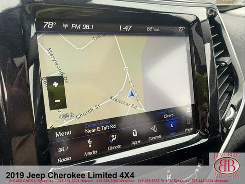 Used 2019 Jeep Cherokee Limited w/ Luxury Group AWD/4WD image 43
