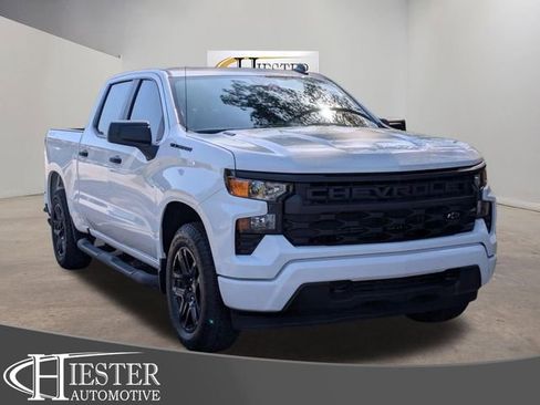 New 2026 Chevrolet Silverado 1500 Custom w/ Turbomax Blackout Package AWD/4WD image 1