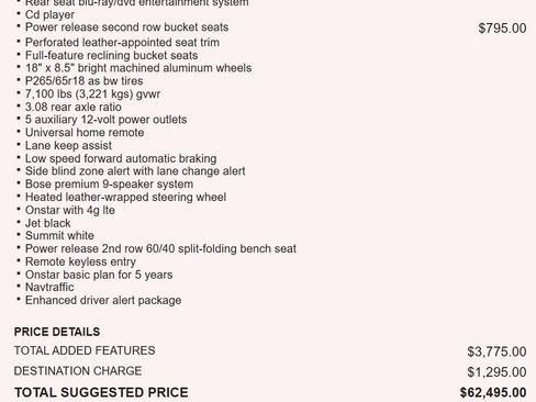 Used 2017 GMC Yukon SLT w/ Open Road Package image 16