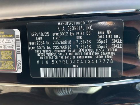 New 2026 Kia Sorento S w/ S Panoramic Sunroof Package AWD/4WD image 36
