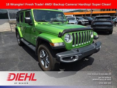 Used 2018 Jeep Wrangler Unlimited Sahara