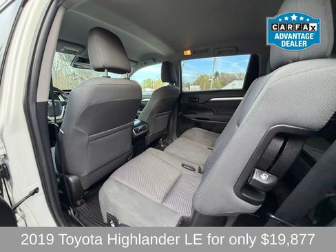 Used 2019 Toyota Highlander LE AWD/4WD image 12