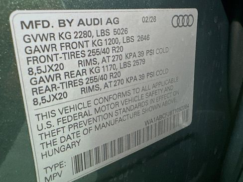 Used 2026 Audi Q3 quattro 2.0T AWD/4WD image 24